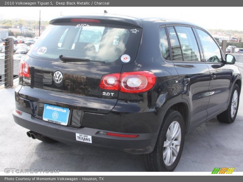 Deep Black Metallic / Charcoal 2010 Volkswagen Tiguan S