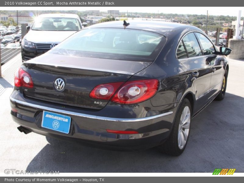 Mocha Anthracite Metallic / Black 2010 Volkswagen CC Sport