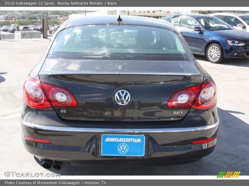 Mocha Anthracite Metallic / Black 2010 Volkswagen CC Sport