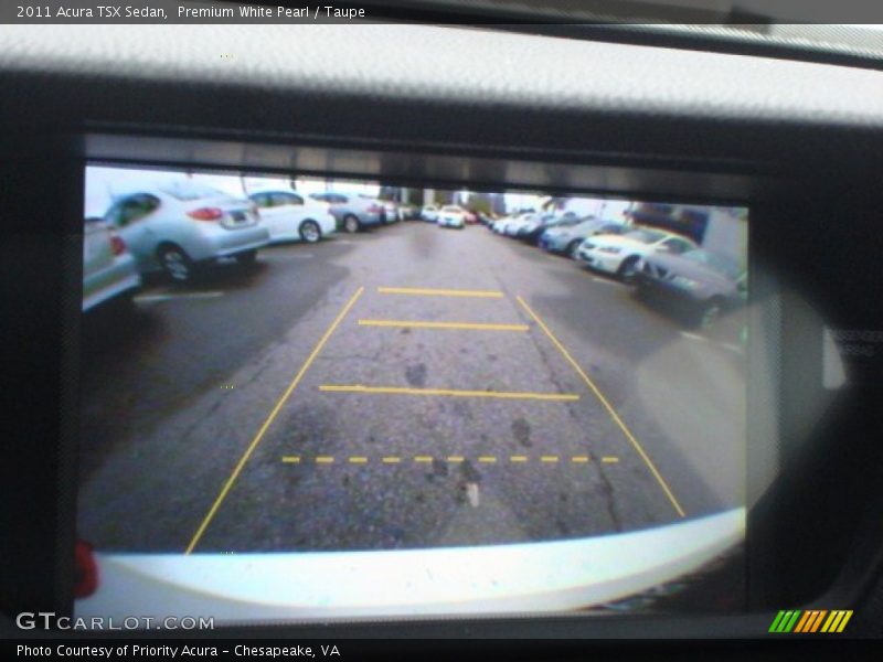 Premium White Pearl / Taupe 2011 Acura TSX Sedan
