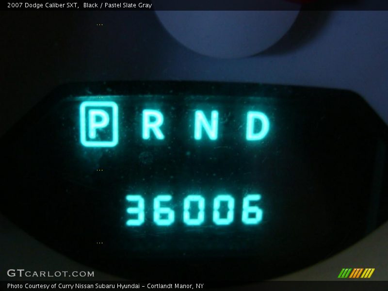 Black / Pastel Slate Gray 2007 Dodge Caliber SXT