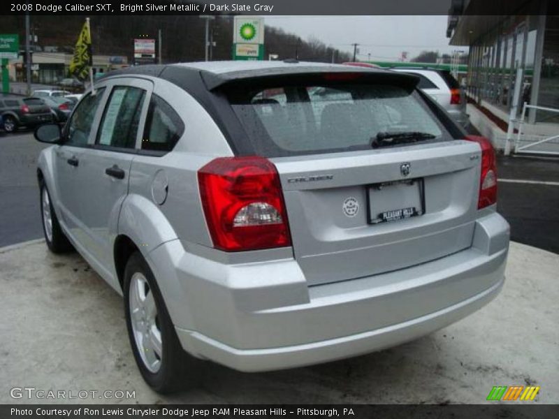 Bright Silver Metallic / Dark Slate Gray 2008 Dodge Caliber SXT