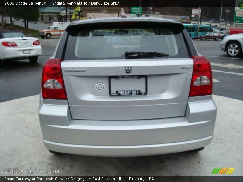 Bright Silver Metallic / Dark Slate Gray 2008 Dodge Caliber SXT