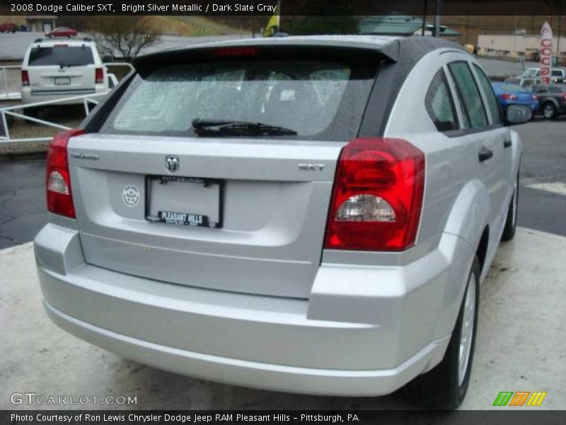 Bright Silver Metallic / Dark Slate Gray 2008 Dodge Caliber SXT