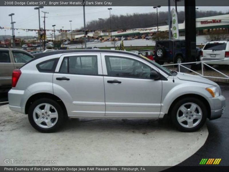 Bright Silver Metallic / Dark Slate Gray 2008 Dodge Caliber SXT