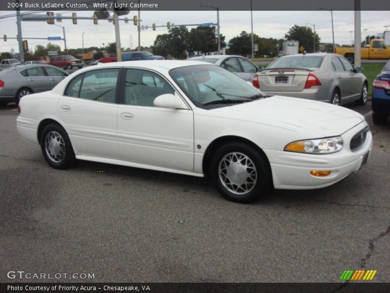 White / Light Cashmere 2004 Buick LeSabre Custom