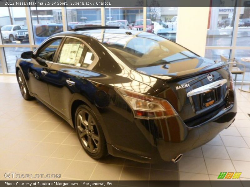 Super Black / Charcoal 2013 Nissan Maxima 3.5 SV Sport