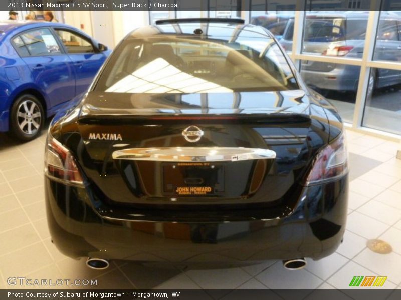 Super Black / Charcoal 2013 Nissan Maxima 3.5 SV Sport