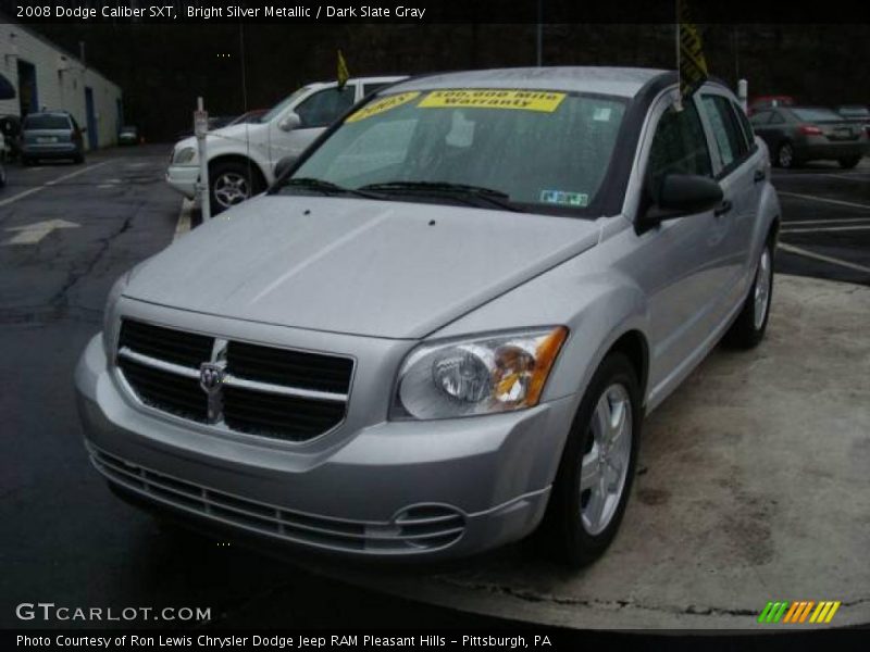 Bright Silver Metallic / Dark Slate Gray 2008 Dodge Caliber SXT