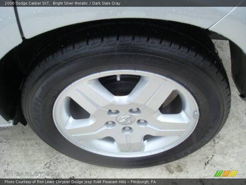 Bright Silver Metallic / Dark Slate Gray 2008 Dodge Caliber SXT