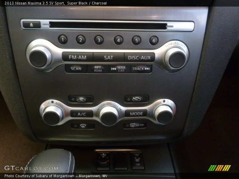 Audio System of 2013 Maxima 3.5 SV Sport
