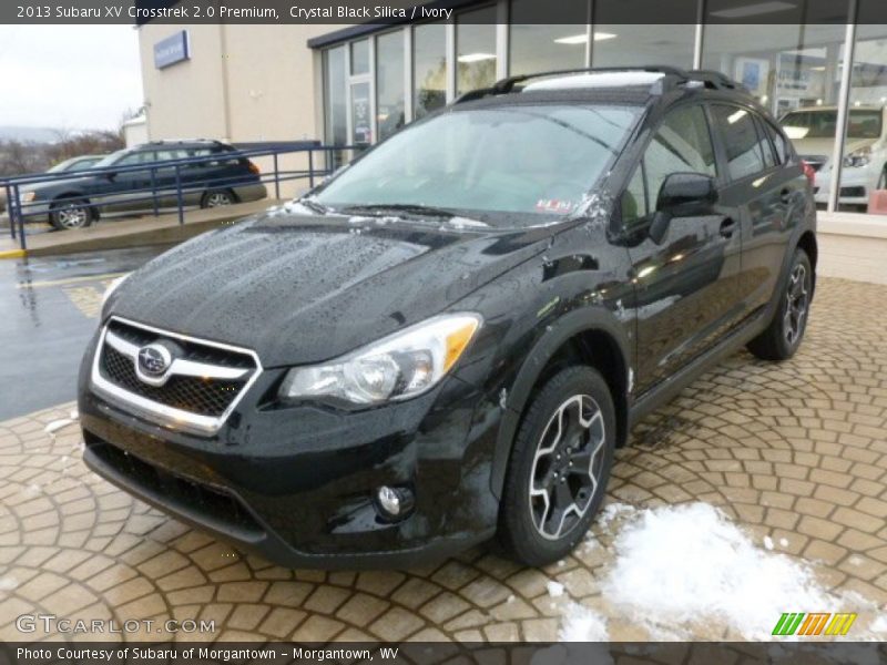 Crystal Black Silica / Ivory 2013 Subaru XV Crosstrek 2.0 Premium