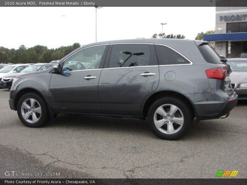 Polished Metal Metallic / Ebony 2010 Acura MDX