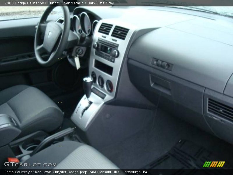 Bright Silver Metallic / Dark Slate Gray 2008 Dodge Caliber SXT