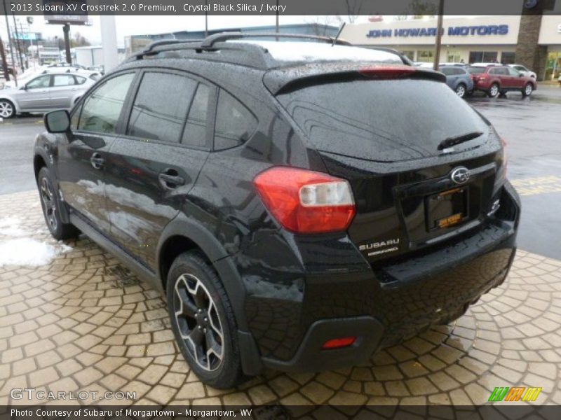 Crystal Black Silica / Ivory 2013 Subaru XV Crosstrek 2.0 Premium