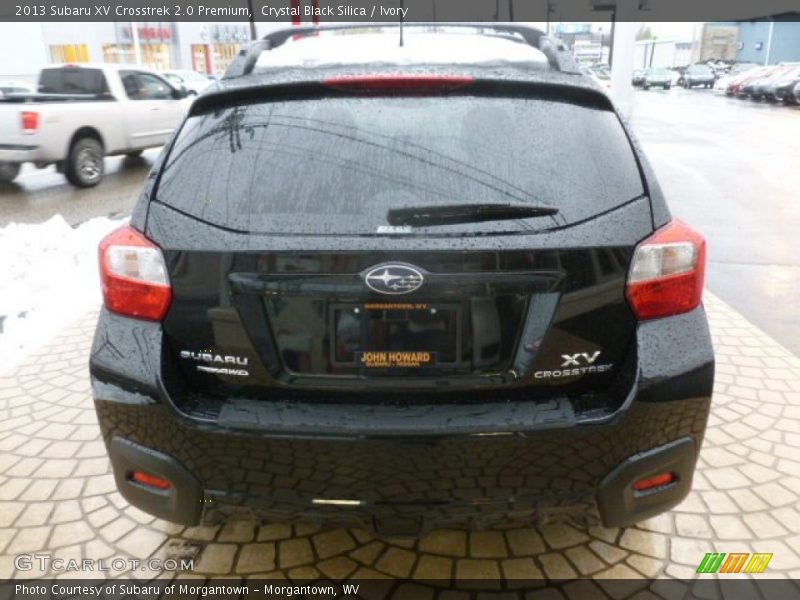 Crystal Black Silica / Ivory 2013 Subaru XV Crosstrek 2.0 Premium