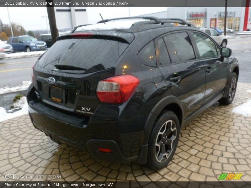 Crystal Black Silica / Ivory 2013 Subaru XV Crosstrek 2.0 Premium