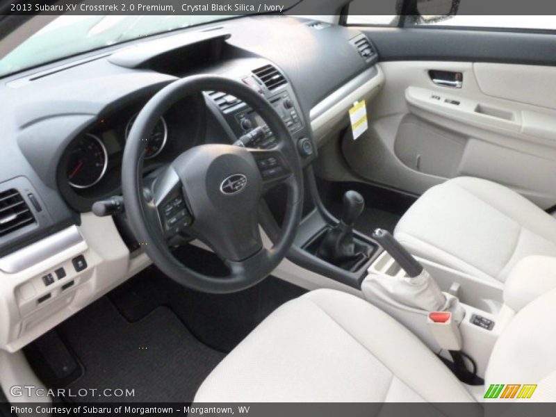 Ivory Interior - 2013 XV Crosstrek 2.0 Premium 