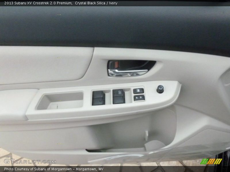 Crystal Black Silica / Ivory 2013 Subaru XV Crosstrek 2.0 Premium