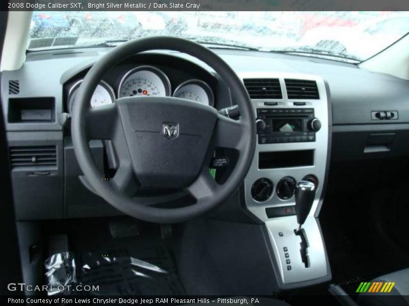 Bright Silver Metallic / Dark Slate Gray 2008 Dodge Caliber SXT