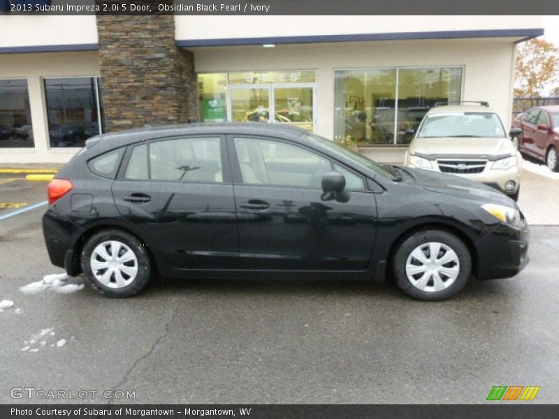 Obsidian Black Pearl / Ivory 2013 Subaru Impreza 2.0i 5 Door