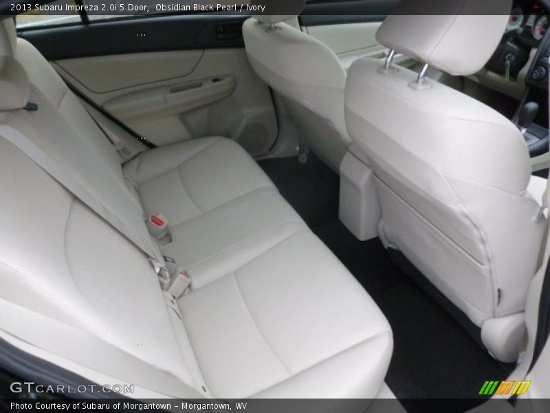 Obsidian Black Pearl / Ivory 2013 Subaru Impreza 2.0i 5 Door