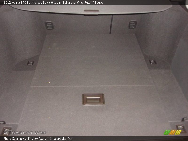  2012 TSX Technology Sport Wagon Trunk