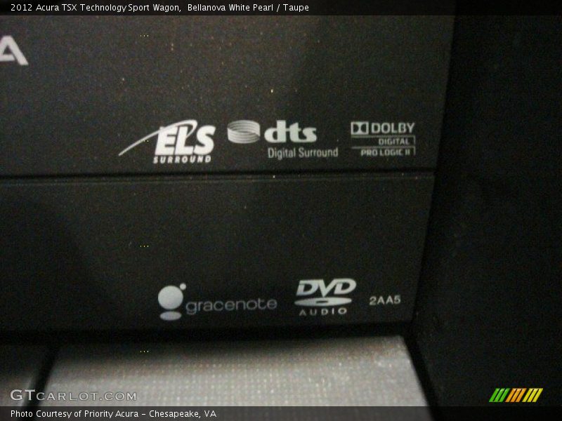 Audio System of 2012 TSX Technology Sport Wagon