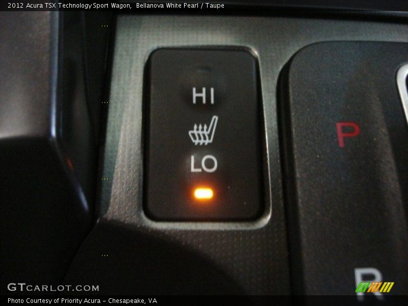 Bellanova White Pearl / Taupe 2012 Acura TSX Technology Sport Wagon