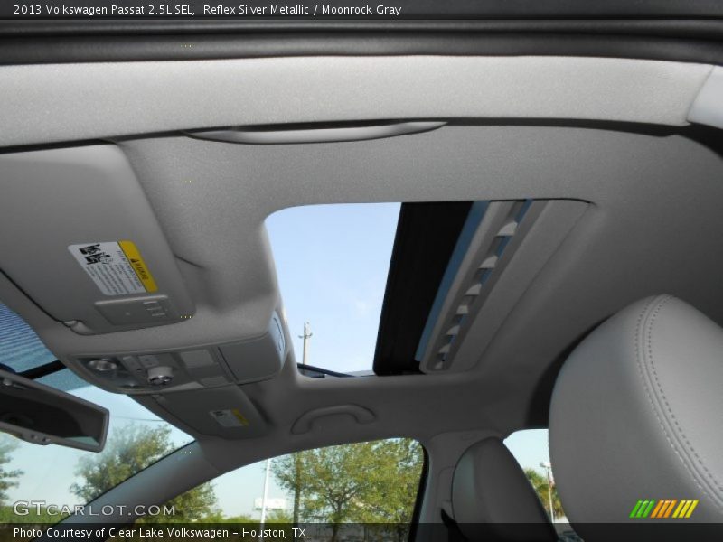 Reflex Silver Metallic / Moonrock Gray 2013 Volkswagen Passat 2.5L SEL