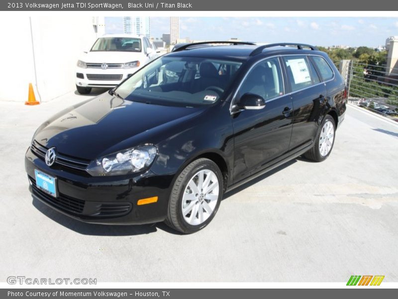 Black Uni / Titan Black 2013 Volkswagen Jetta TDI SportWagen
