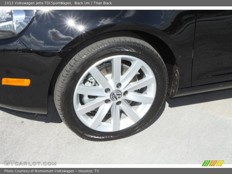 Black Uni / Titan Black 2013 Volkswagen Jetta TDI SportWagen