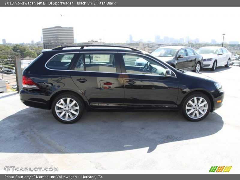 Black Uni / Titan Black 2013 Volkswagen Jetta TDI SportWagen