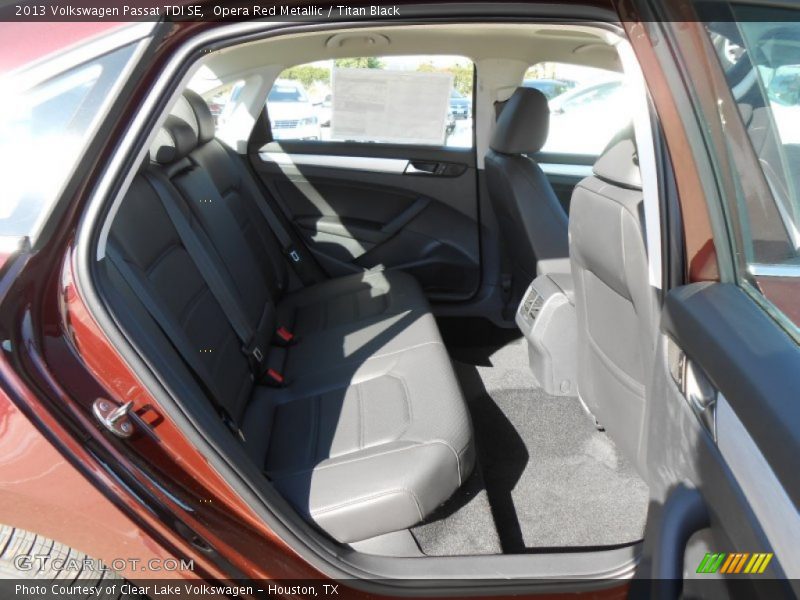 Opera Red Metallic / Titan Black 2013 Volkswagen Passat TDI SE