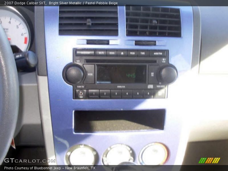 Bright Silver Metallic / Pastel Pebble Beige 2007 Dodge Caliber SXT
