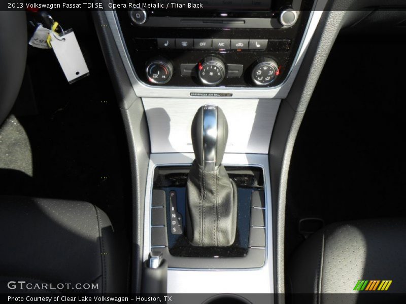 Opera Red Metallic / Titan Black 2013 Volkswagen Passat TDI SE