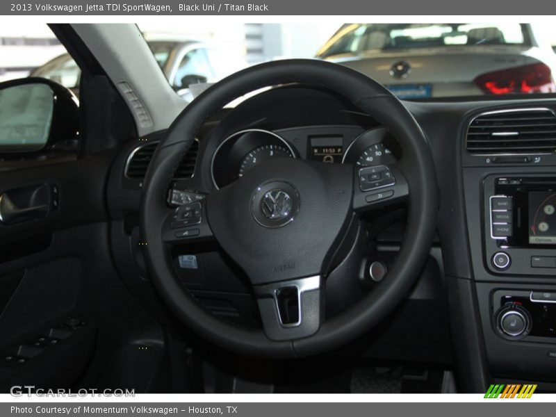 Black Uni / Titan Black 2013 Volkswagen Jetta TDI SportWagen