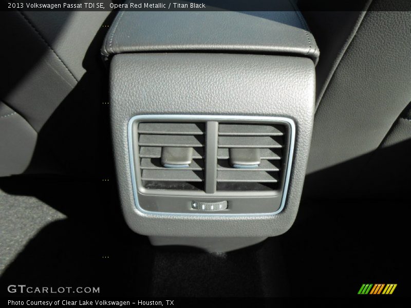 Opera Red Metallic / Titan Black 2013 Volkswagen Passat TDI SE