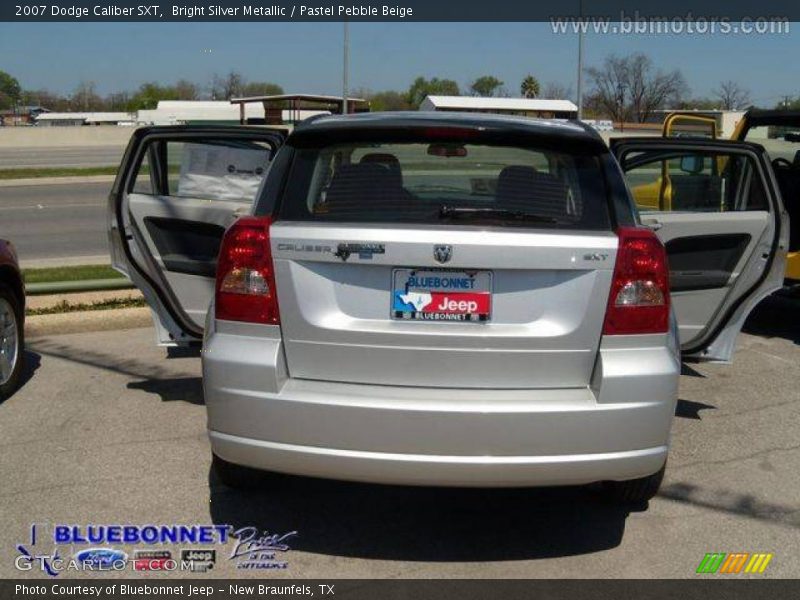 Bright Silver Metallic / Pastel Pebble Beige 2007 Dodge Caliber SXT