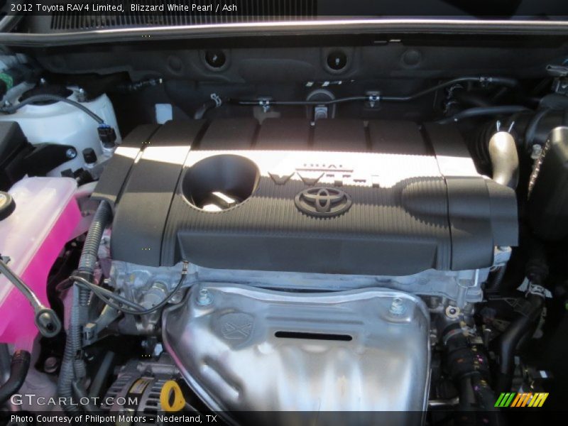Blizzard White Pearl / Ash 2012 Toyota RAV4 Limited