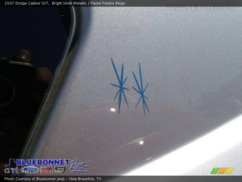 Bright Silver Metallic / Pastel Pebble Beige 2007 Dodge Caliber SXT