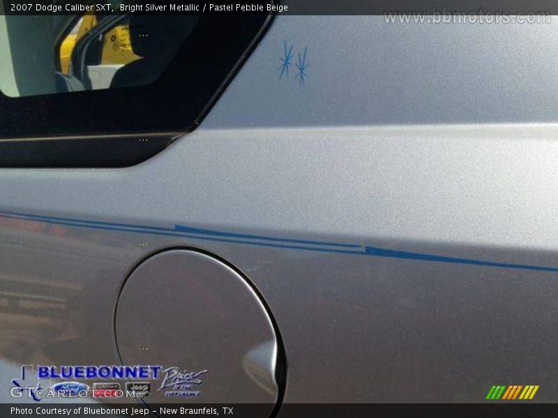 Bright Silver Metallic / Pastel Pebble Beige 2007 Dodge Caliber SXT
