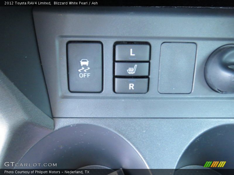 Blizzard White Pearl / Ash 2012 Toyota RAV4 Limited