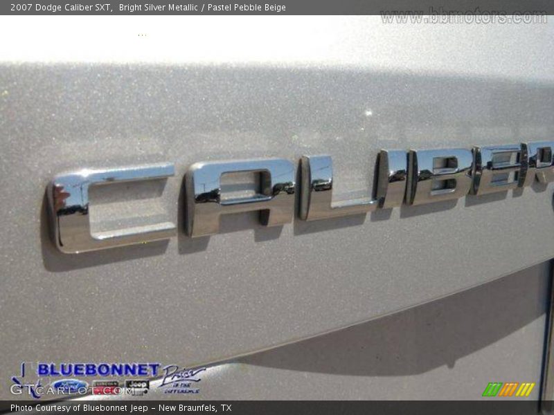 Bright Silver Metallic / Pastel Pebble Beige 2007 Dodge Caliber SXT