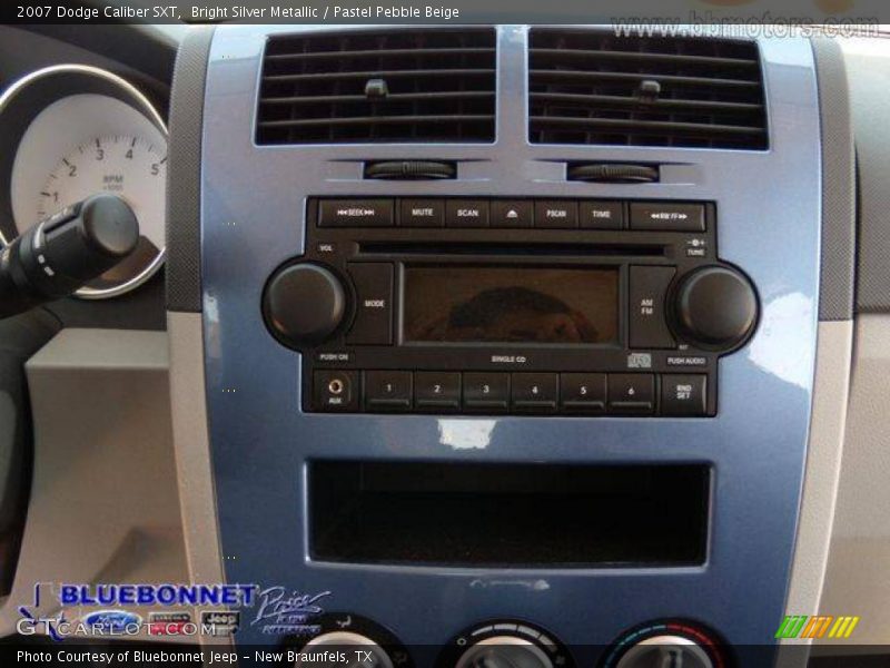 Bright Silver Metallic / Pastel Pebble Beige 2007 Dodge Caliber SXT