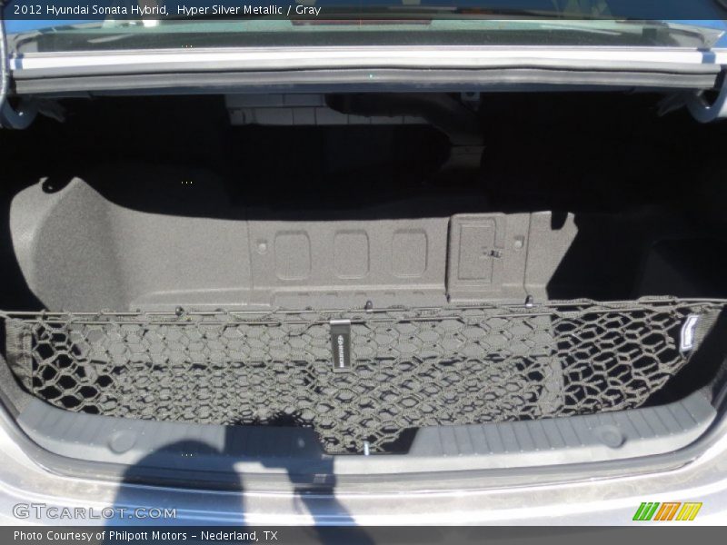 Hyper Silver Metallic / Gray 2012 Hyundai Sonata Hybrid
