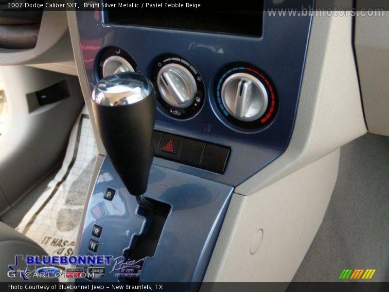 Bright Silver Metallic / Pastel Pebble Beige 2007 Dodge Caliber SXT