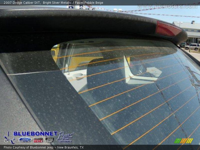 Bright Silver Metallic / Pastel Pebble Beige 2007 Dodge Caliber SXT