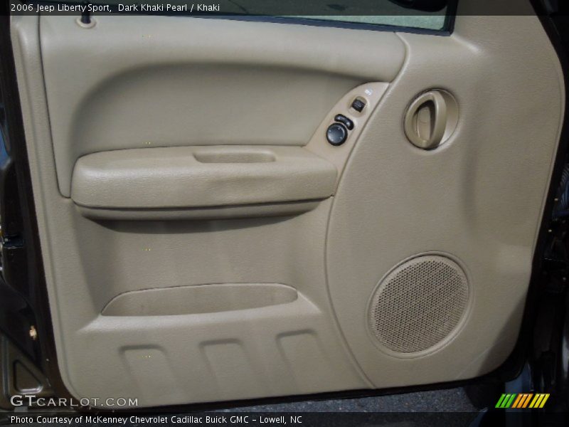 Dark Khaki Pearl / Khaki 2006 Jeep Liberty Sport