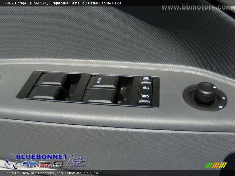Bright Silver Metallic / Pastel Pebble Beige 2007 Dodge Caliber SXT